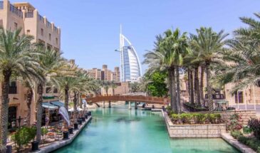 Madinat Jumeirah dubai view