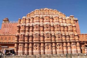 Front view of hawamahal